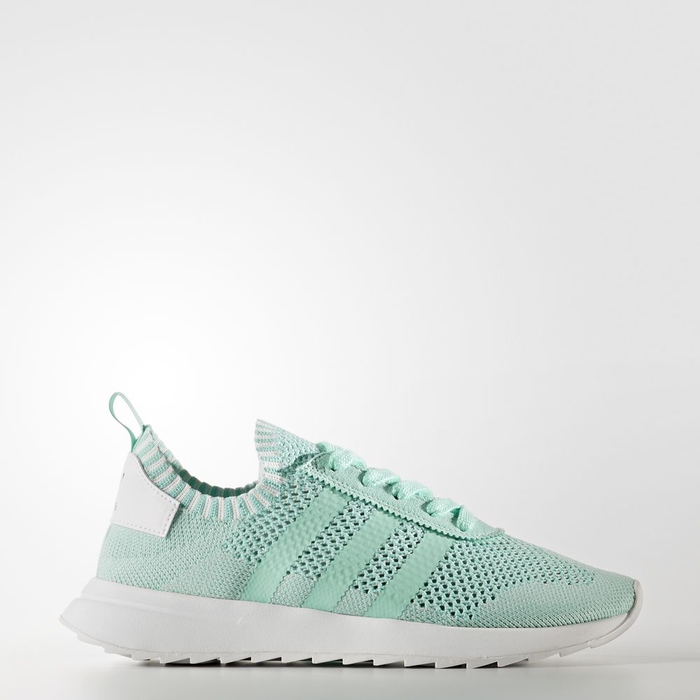 Adidas Primeknit Flb - Originals γυναικεια - Πρασινο/Ασπρα,Μέγεθος: EU 36 – 54 2/3 (762UCIJG)